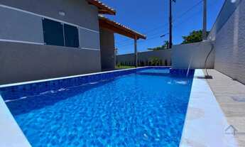 Imagem 2: Térrea para venda com 110 metros quadrados com 3 quartos em Bopiranga - Itanhaém - SP