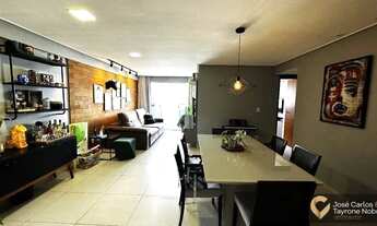 Imagem 3: Apartamento com 2 quartos todo PROJETADO no Bessa e com VISTA MAR - Suíte com closet