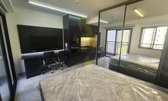 Imagem: Apartamento studio moderno reformado e mobiliado