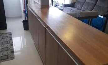 Imagem 6: ALUGO APT C/ MOBILIA PLANEJADA 58 MS 2 DORMS SUITE SACADA FECHADA 2 VAGAS ANDAR ALTO MET