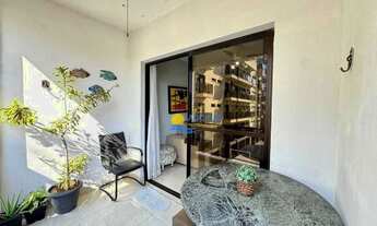 Imagem 5: Apartamento próximo à praia com sacada Astúrias Guarujá