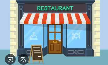 Imagem: Restaurante no calcadão de Campo Grande