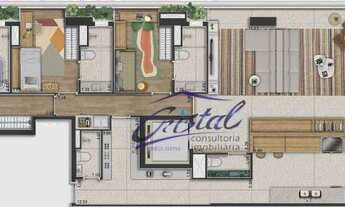 Imagem 4: Apartamento com 3 dormitórios à venda, 154 m² por R$ 2.605.192,00 - Vila Madalena - São Pa