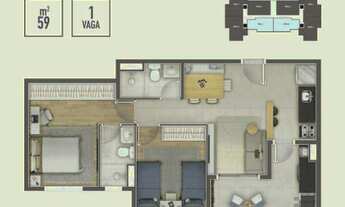 Imagem 3: Apartamento Barueri,2 e 3 dorm com suite ,parque municipal e shopping Barueri!!