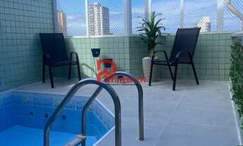 Imagem 1: Cobertura com 3 dorms, Guilhermina, Praia Grande - R$ 920 mil, Cod: 2707