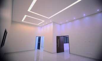 Imagem 3: Ponte Alta Norte Rua da Brasnica, casa nova com 3 suítes sala c/ pé direito duplo