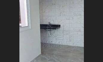 Imagem 3: Cobertura com 2 dormitórios para alugar, 84 m² por R$ 2.200,00/mês - Vila Curuçá - Santo A