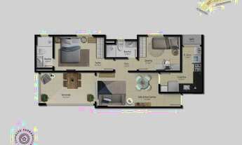 Imagem 5: Apartamento com 2 dormitórios à venda em Vitória