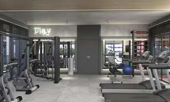 Imagem 9: Cena Living Apartamento com 1 dormitório