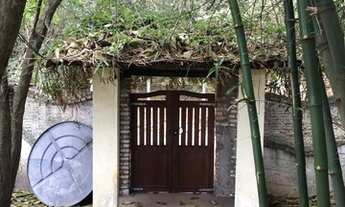 Imagem 4: Casa ampla em terreno arborizado no início da Rua do Sol