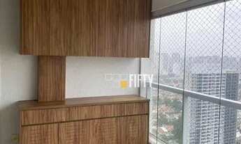 Imagem 2: Apartamento com 2 dormitórios para alugar, 68 m² por R$ 7.740,00/mês - Brooklin - São Paul