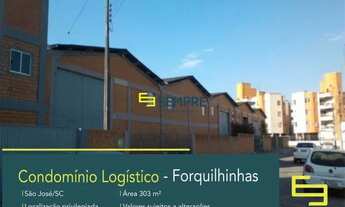 Imagem: Galpão para alugar em São José- SC