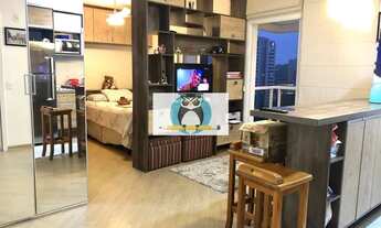 Imagem 2: Ap 01 dorm., 37m2, mobiliado, varanda, 01 vaga