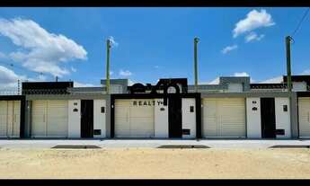 Imagem 2: Casa Nova com 2 quartos, 1 suite com Closet, Wc Social, Garagem, Jardiim, Quintal, no bair