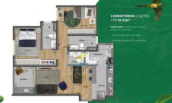 Imagem 2: Apartamento com 2 dormitórios à venda, 65 m² por R$ 678.400,00 - Vila Marlene - Jundiaí/SP