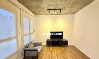 Imagem 3: Apartamento com 1 dormitório para alugar, 70 m² por R$ 5.021,00/mês - Jardim Anália Franco