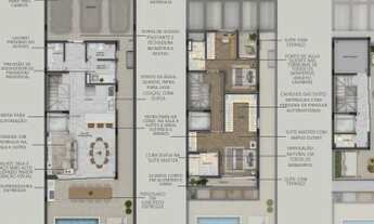 Imagem 3: CASAS 277 M² - 3 SUITES , 3 VAGAS COM PISCINA - TAMBORE / ALPHAVILLE