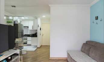 Imagem 3: Aconchegante apartamento à venda com 2 quartos, sendo 1 suíte, e 2 banheiros no total