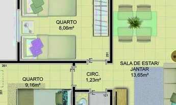 Imagem 3: Apartamento 3 quartos em Residencial Itaparica