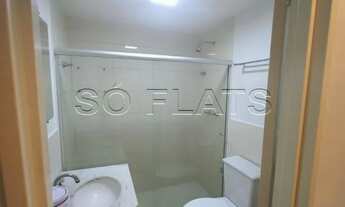 Imagem 6: Flat disponível para locação no Poeta Drummond, contendo 26m², 1 dormitório e 1 vaga de ga