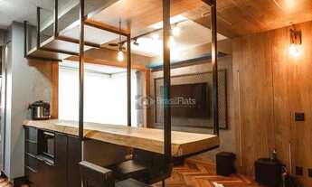 Imagem 2: Flat com 1 dormitório para alugar, 45 m² por R$ 4.500,00/mês - Bela Vista - São Paulo/SP