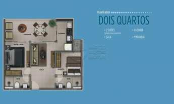 Imagem 7: Apartamento 2 Quartos - 63,51m² - Milagres Beach