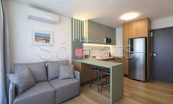 Imagem 3: Apartamento disponível para locação contendo 40m², 1 dormitório e 1 vaga de garagem