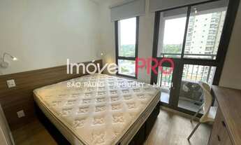 Imagem: Lindo studio mobiliado ao lado do metrô