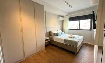 Imagem 5: Apartamento 1 Dormitório Mobiliado com churrasqueira e infra estrutura completa