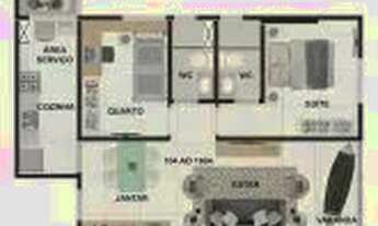 Imagem 4: Ceci- Edf. Paulo Ferreira . 58m² . 2 quartos