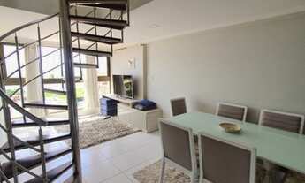 Imagem 4: Cobertura duplex para aluguel mobiliada de alto padrão, piscina privativa e com vista para