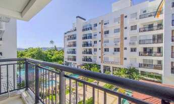 Imagem 3: Apartamento com 2 dormitórios para alugar, 112 m² por R$ 5.559,82/mês - Abraão - Florianóp