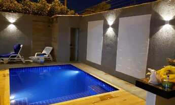 Imagem: Quarto mobiliado piscina e churrasqueira