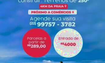 Imagem: Lançamento loteamento em Unamar Tamoios