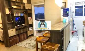 Imagem 3: Ap 01 dorm., 37m2, mobiliado, varanda, 01 vaga