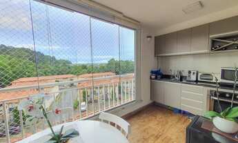 Imagem 7: Alugo mobiliado, apartamento Granja Viana 3 dormitórios suite 2 vagas varanda gourmet laz