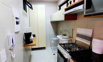 Imagem 4: Quarto e sala, porteira fechada, proto para aluguel por temporada