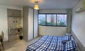 Imagem: Studio Mobiliado na Ilha do Leite com 28m²