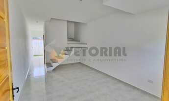 Imagem 3: Sobrado para venda possui 80 metros quadrados com 2 quartos