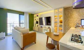 Imagem 2: Ed. Villa Siena, apartamento com 2 Suítes à venda, 63 m² por R$ 650.000 - Meireles - Forta