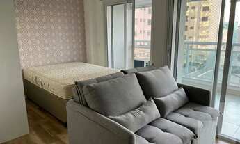 Imagem 7: Studio moderno com mobília, varanda e 1 vaga, próximo ao Metrô em prédio com lazer - Barra