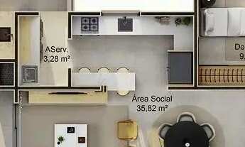 Imagem 7: Apartamento 3 Dormitórios para venda em Florianópolis - SC