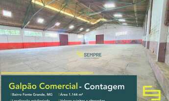 Imagem: Galpão para alugar, 1.144 m² - Contagem/MG