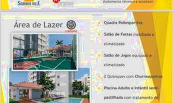 Imagem 2: Apartamento para venda tem 65 metros quadrados com 2 quartos sendo suíte- Santarém - Pará