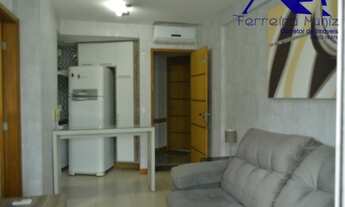 Imagem 2: Quarto e sala mobiliado na pituba