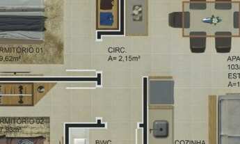 Imagem 7: Apartamento Padrão para Venda em Dehon Tubarão-SC