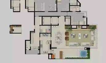 Imagem 2: Apartamento para venda tem 243 metros quadrados com 3 quartos em Petrópolis - Porto Alegre