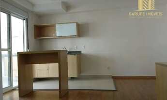 Imagem 2: Apartamento com 1 dormitório para alugar, 40 m² por R$ 3.753,00/mês - Jardim Aquarius - Sã