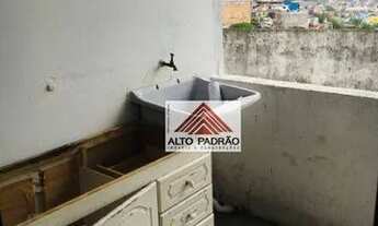 Imagem 4: Casa com 2 dormitórios para alugar, 75 m² por R$ 650,00/mês - Jardim Zaira - Mauá/SP