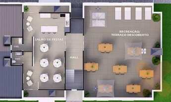 Imagem 5: Apartamento com 2 dormitórios à venda, 61 m² por R$ 288.880,00 - Weissópolis - Pinhais/PR